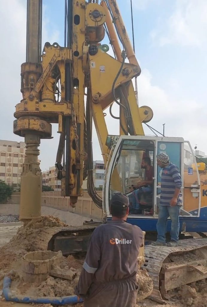Construction of the Heavy Equipment Station in Al-Ma’adiya (Petrogaz)